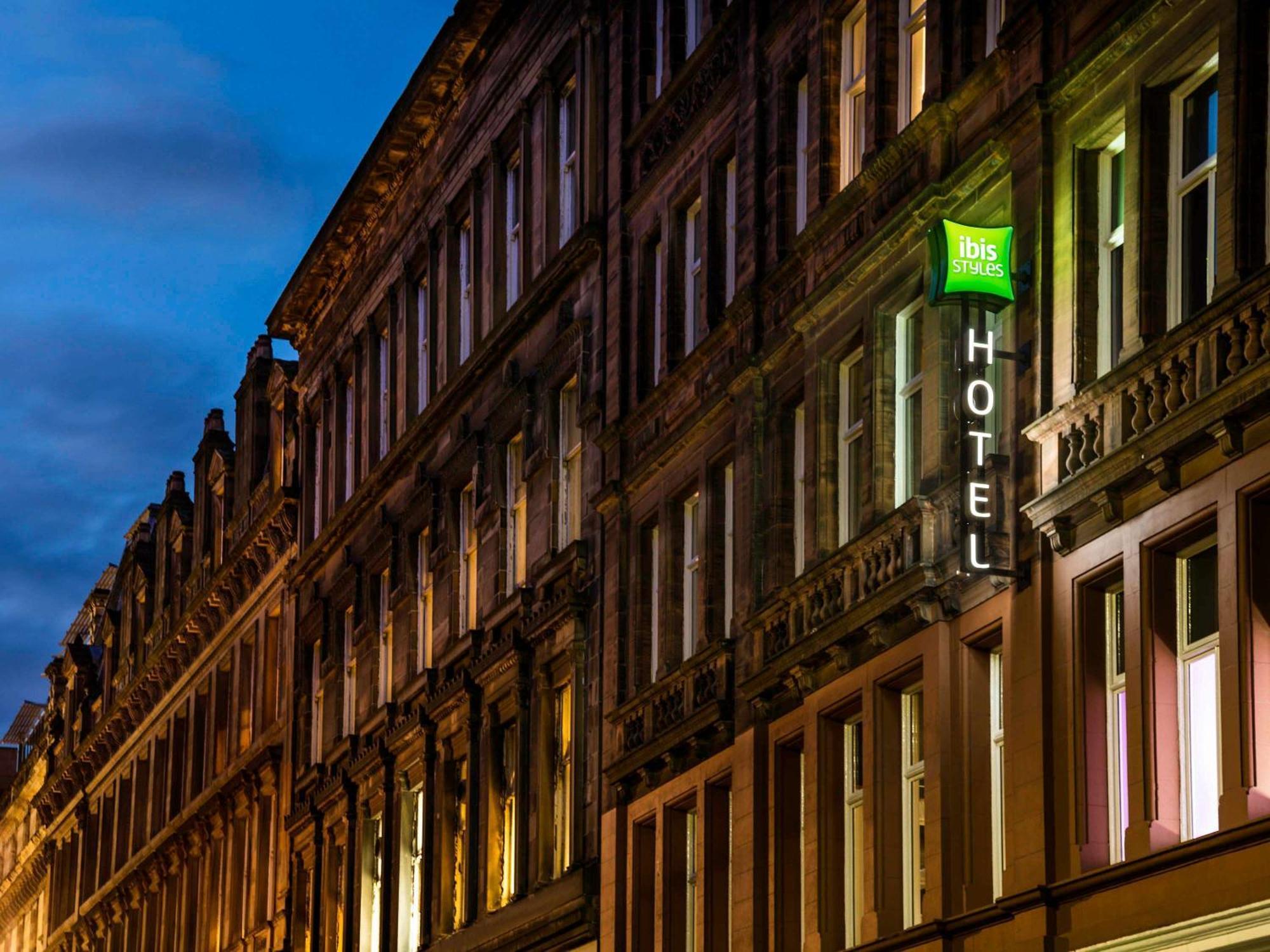Ibis Styles Glasgow Centre George Square Exterior foto