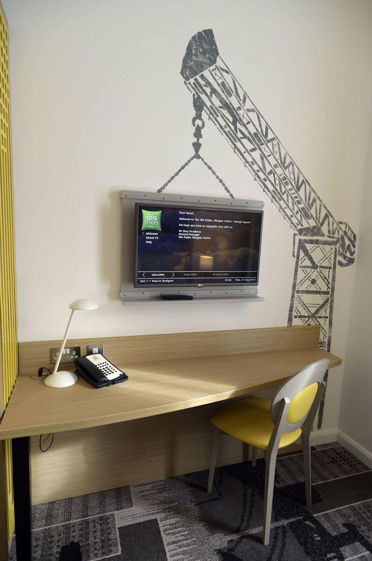 Ibis Styles Glasgow Centre George Square Exterior foto